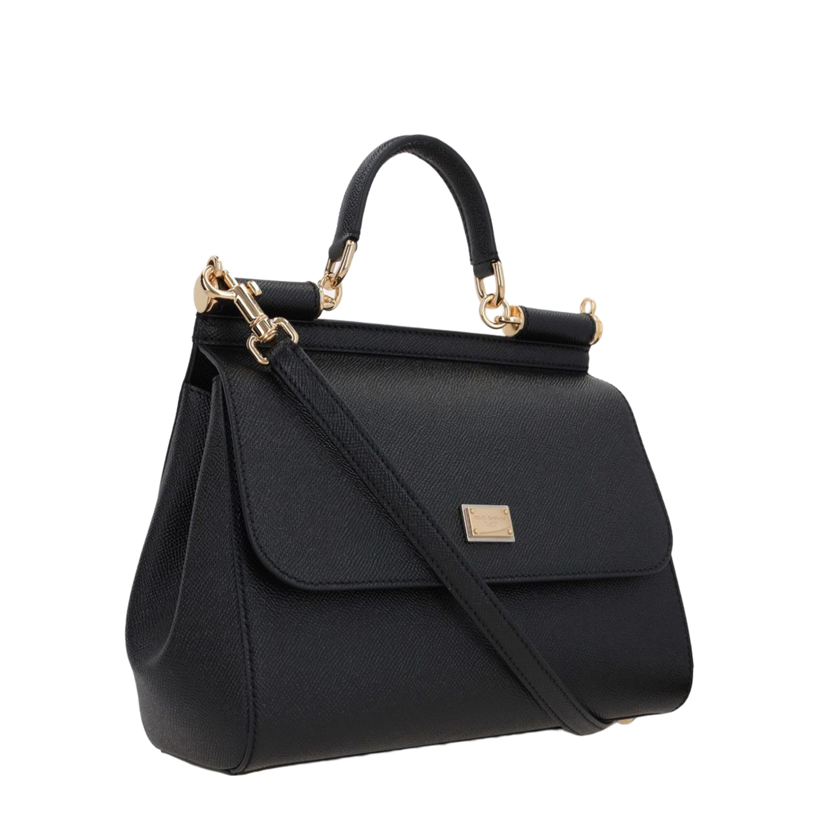 Large Sicily Handbag in Black