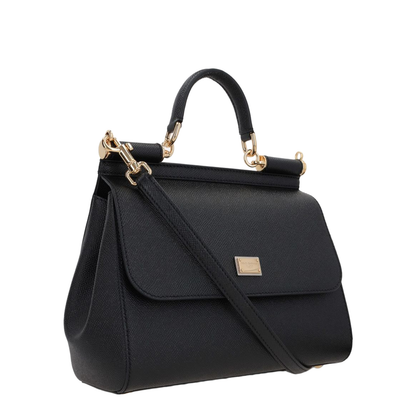 Large Sicily Handbag in Black