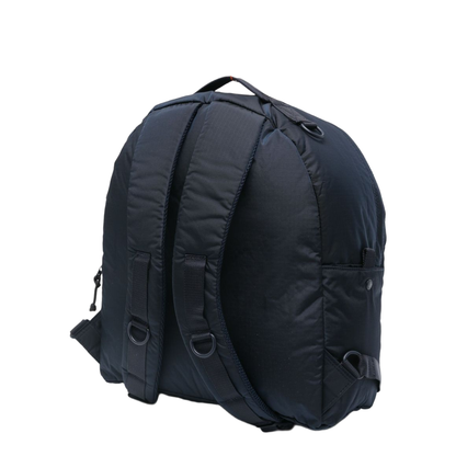 Double Pack Small Nylon-Cotton Backpack - Navy