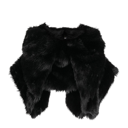 Faux Fur Cropped Jacket