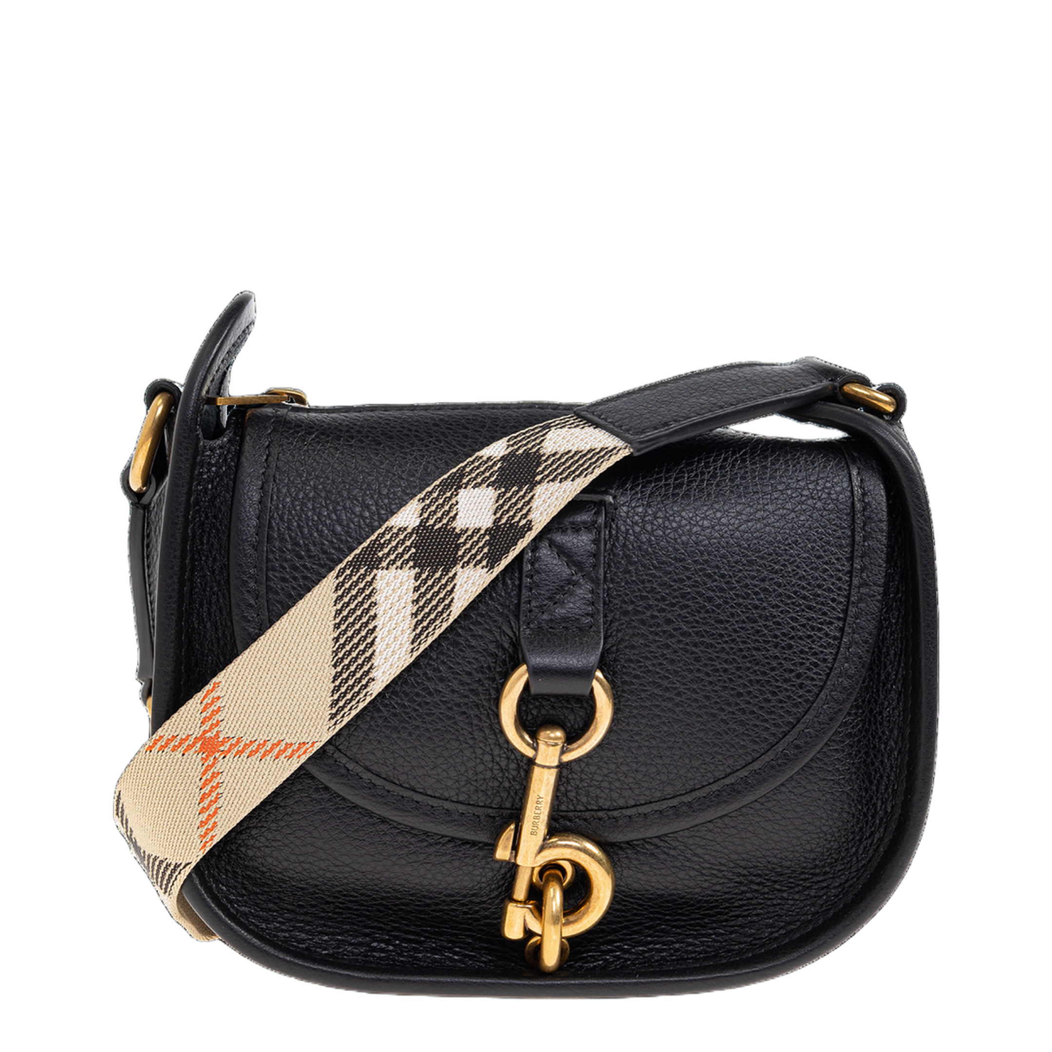 黒レザー ポケットバッグ BURBERRY Burberry B Clip Mini Calfskin Messenger Bag - Black – MAYFEYR