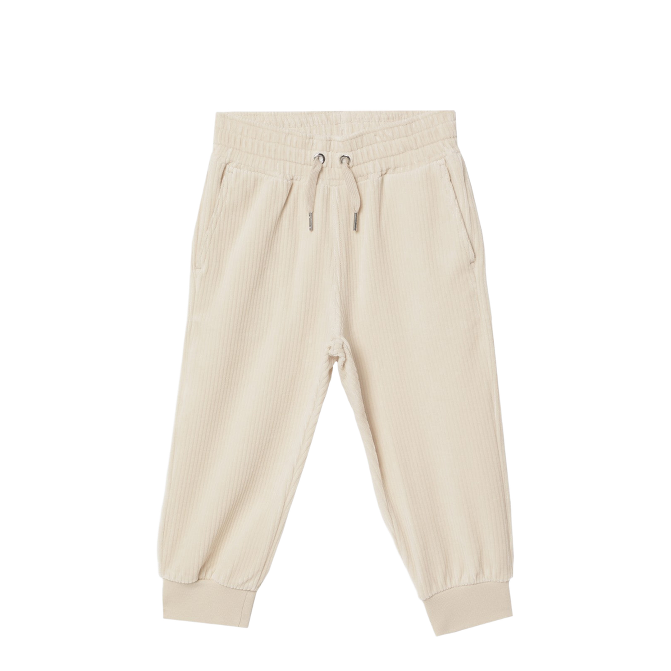 White Velvet Sweatpants