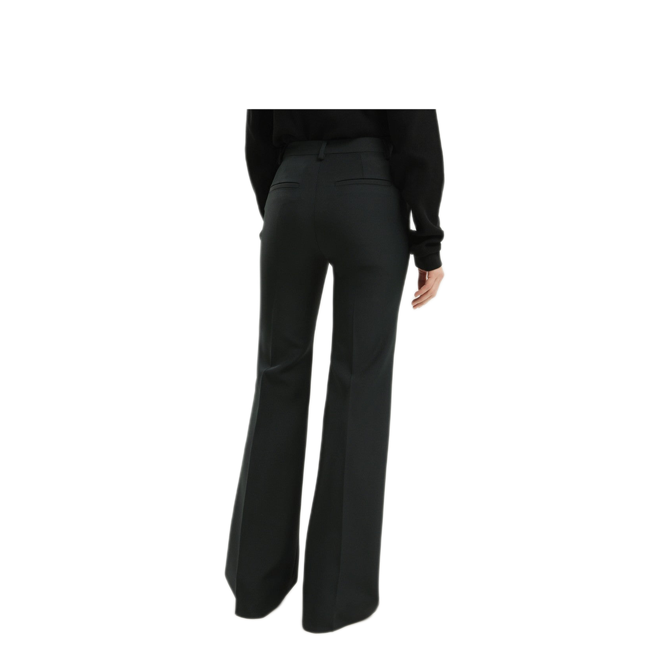 MAYFEYR - 1989 STUDIO - High Waisted Dark Green Bell Bottom Pants - F04WTD001FAB0047200