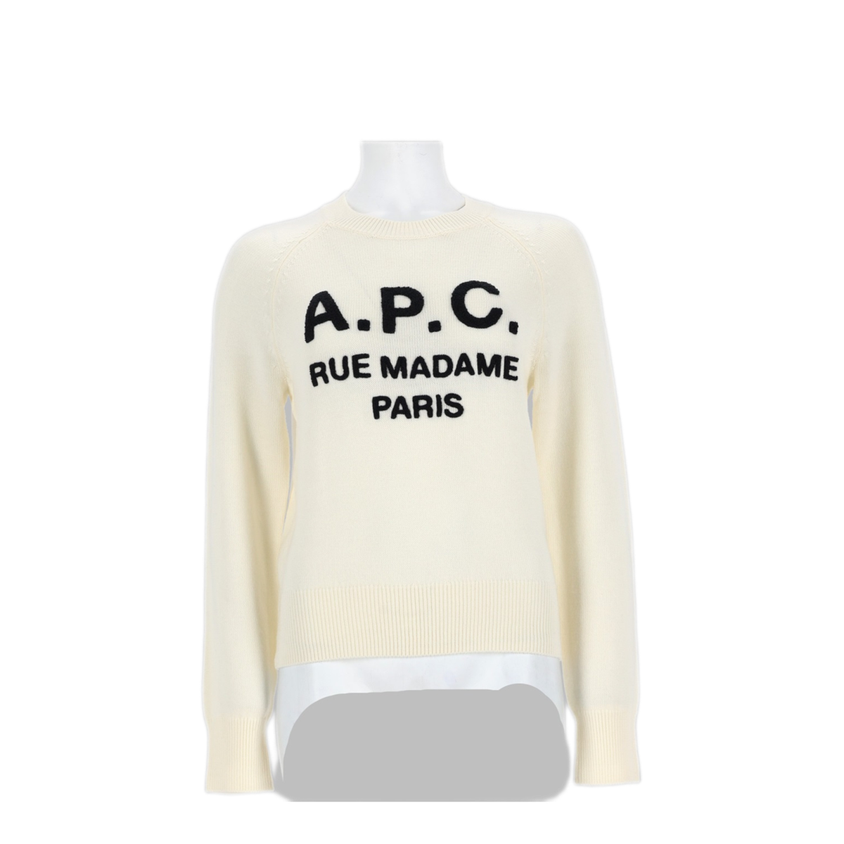 Ivory Wool Alissa Sweater