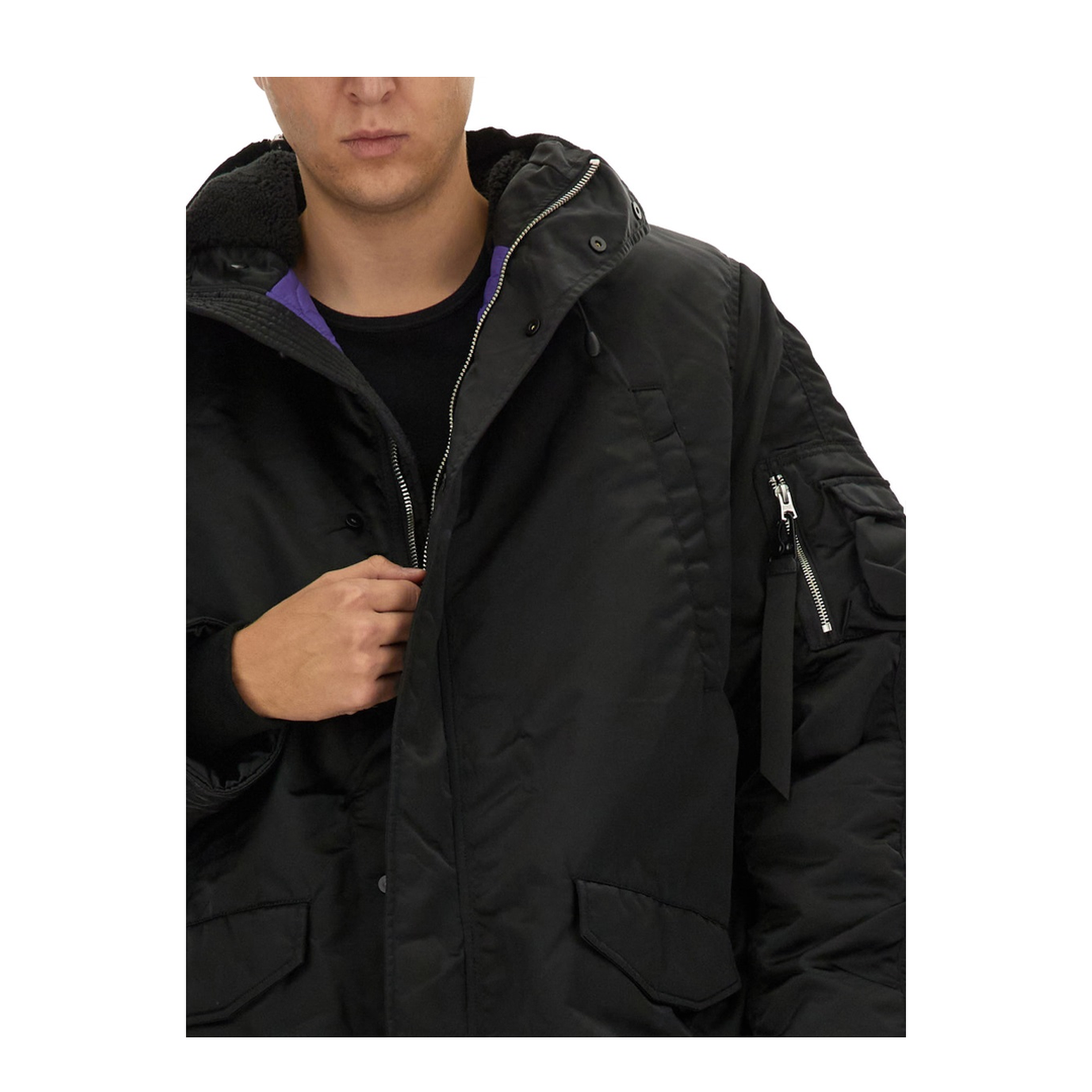 MAYFEYR - ALPHA INDUSTRIES - Long Bomber Jacket N3B - 148132UV03