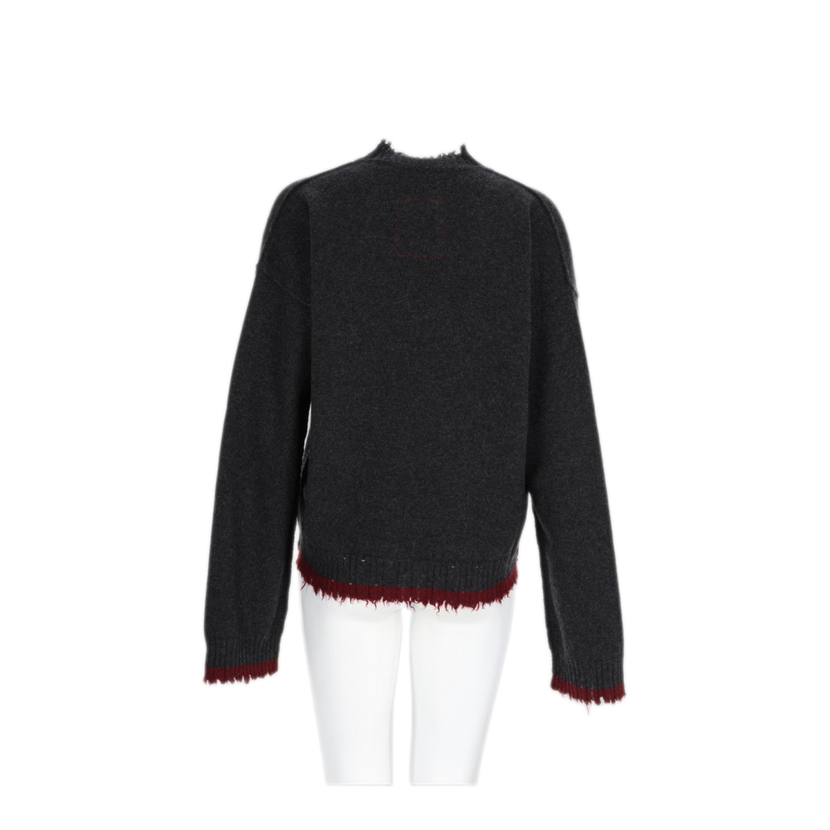MAYFEYR - Uma Wang - Charcoal Cashmere Top - UK7152UW894