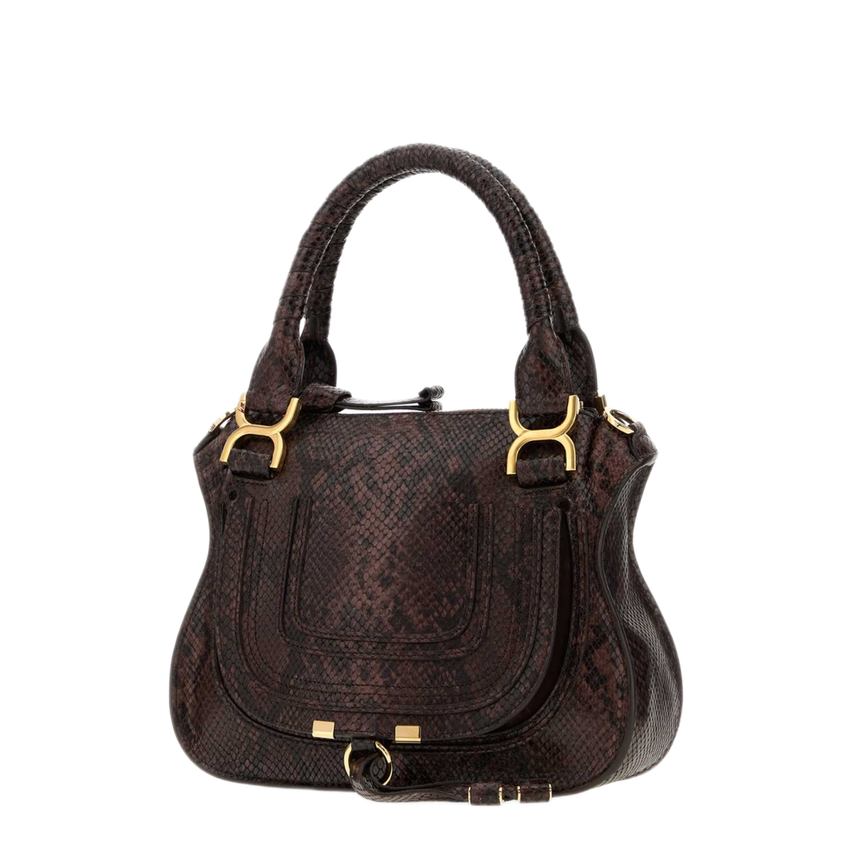 MAYFEYR - Chloè - Printed Leather Small Marcie Shoulder Bag - CH26AS628S7624X