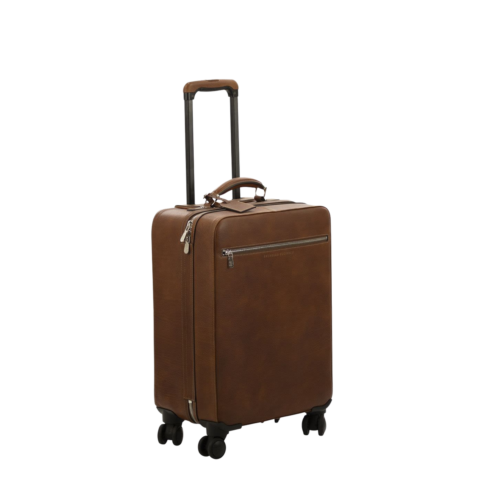 Grained Calfskin Trolley Bag in Copper