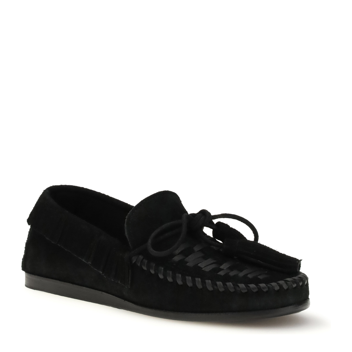 MAYFEYR - Isabel Marant - Suede Fitza Loafers - MC0019FCC2A05S01BK