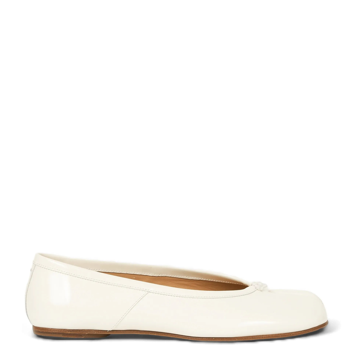 MAYFEYR - Maison Margiela - Brushed Leather Ballet Flats - S58WZ0130P8193T1003