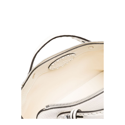 By The Way Medium Leather Shoulder Bags - White