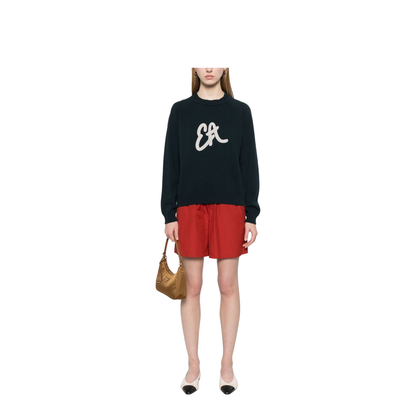 Logo Cotton Blend Sweatshirt