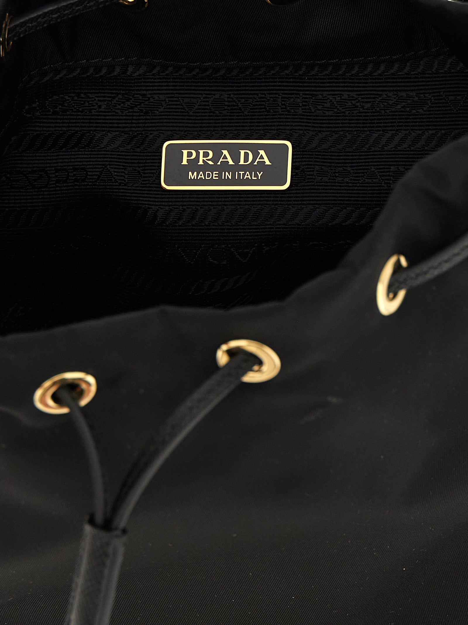 Black Re-nylon Shoulder Bag