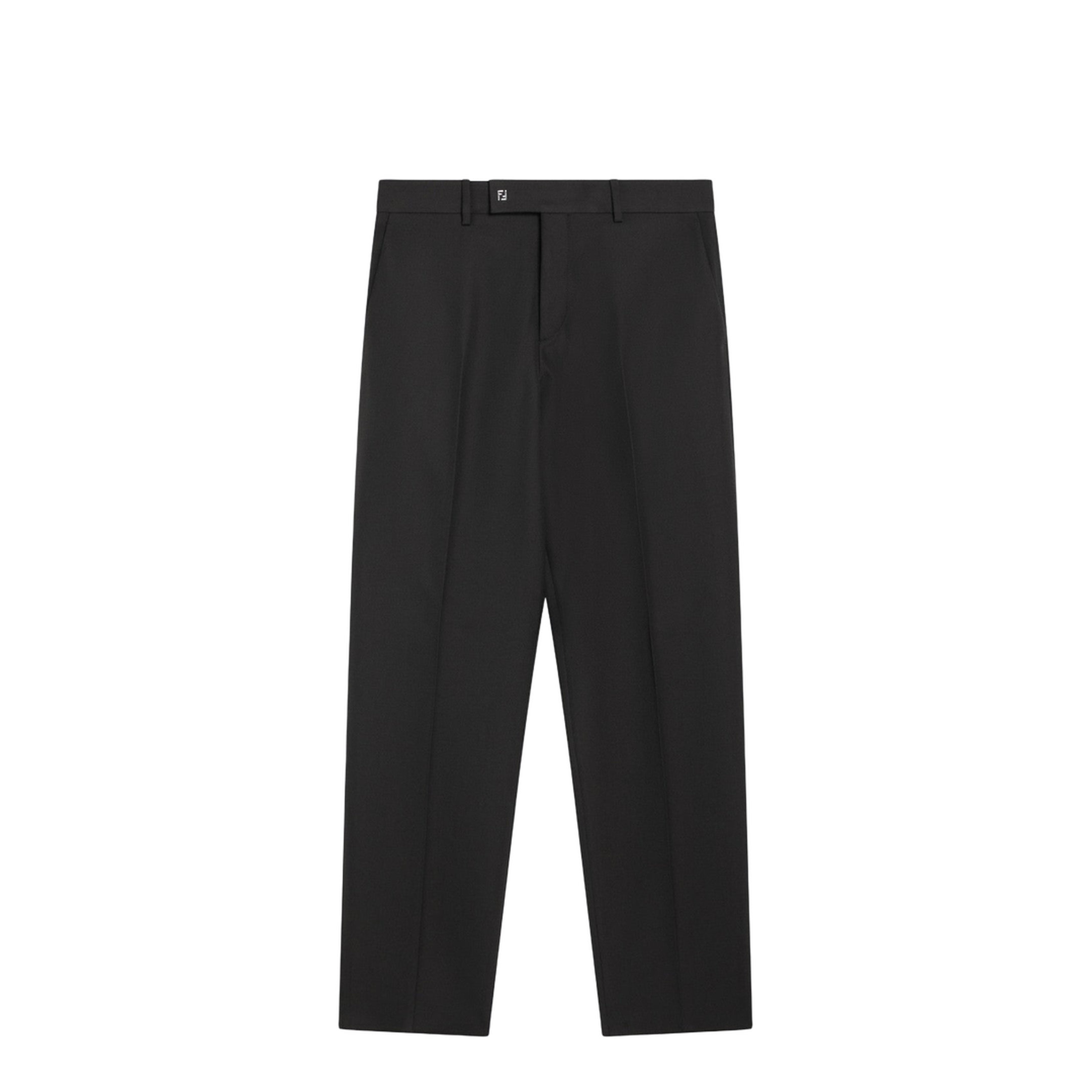 Brown wool trousers
