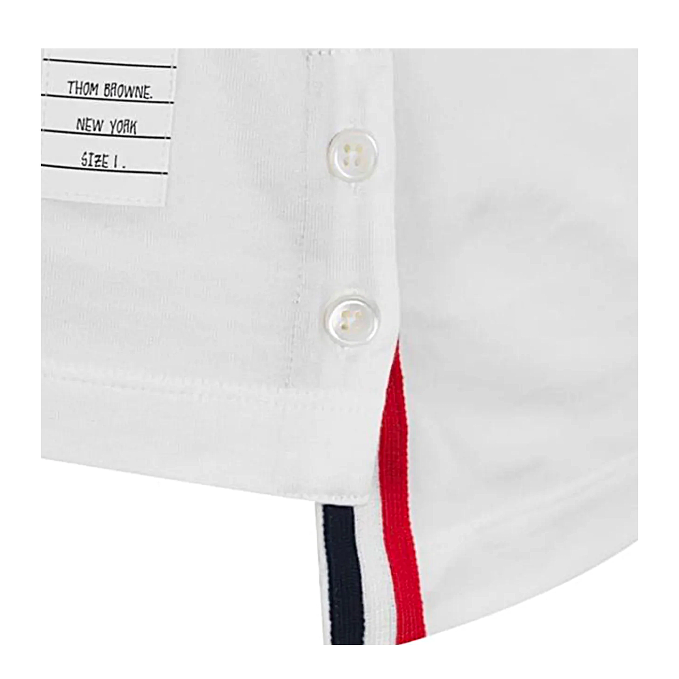 MAYFEYR - Thom Browne - Ss Ringer Tee In Medium Weight Jersey - MJS083A00042100