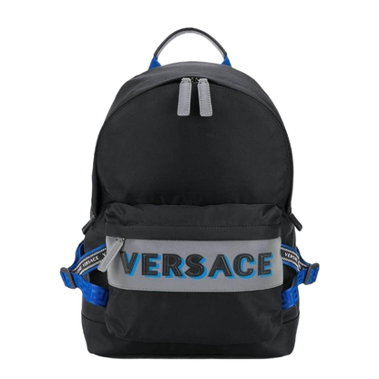 Black Fabric Backpack