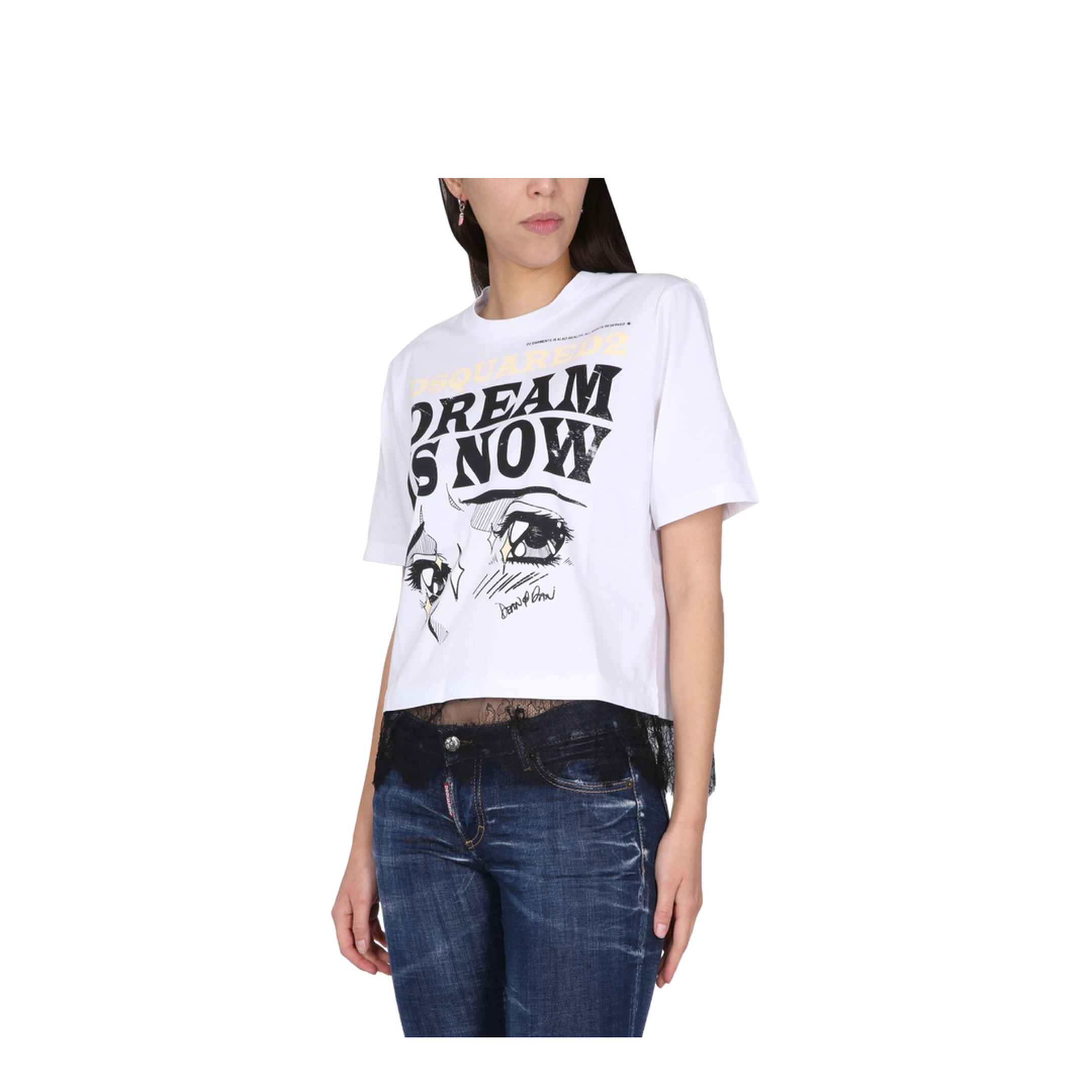 MAYFEYR - Dsquared2 - T-Shirt With Logo - S75GD0364S23009100