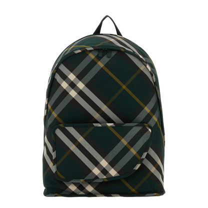 Printed Nylon Shield Backpack