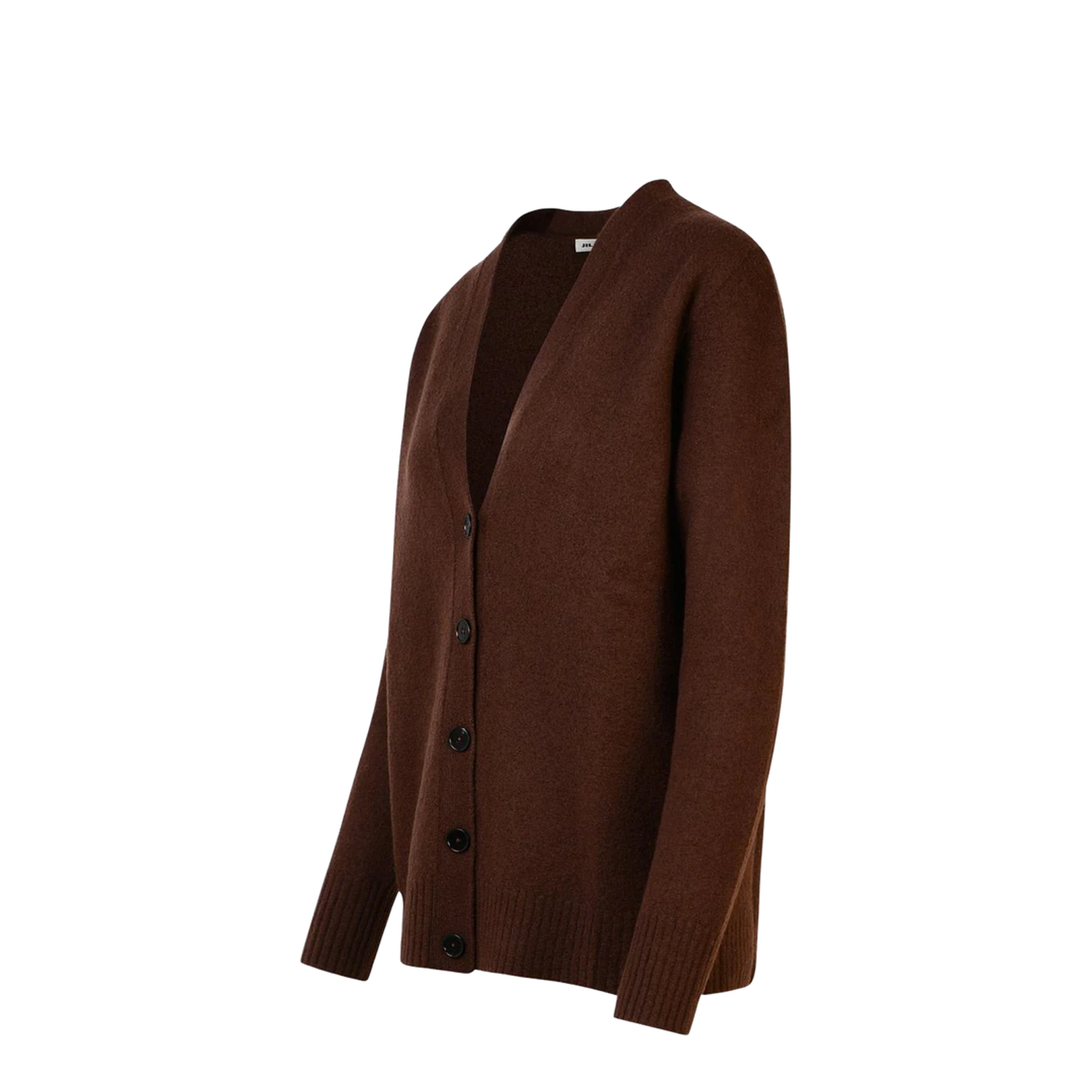 Brown Wool Cardigan