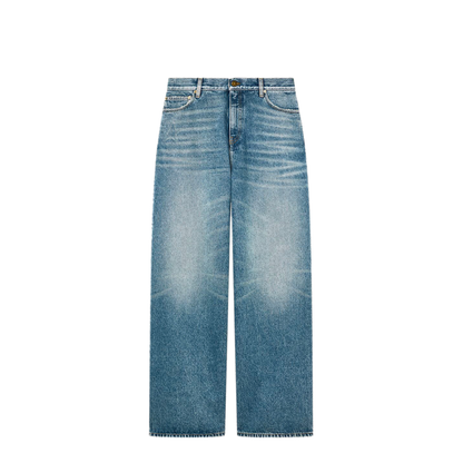 MAYFEYR - Golden Goose - Stone-Washed Light Blue Denim Boyfriend Jeans - GWP02079P00062150100