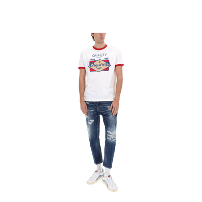 MAYFEYR - Dsquared2 - Jeans With "Destroyed" Details - S74LB1839D30011470