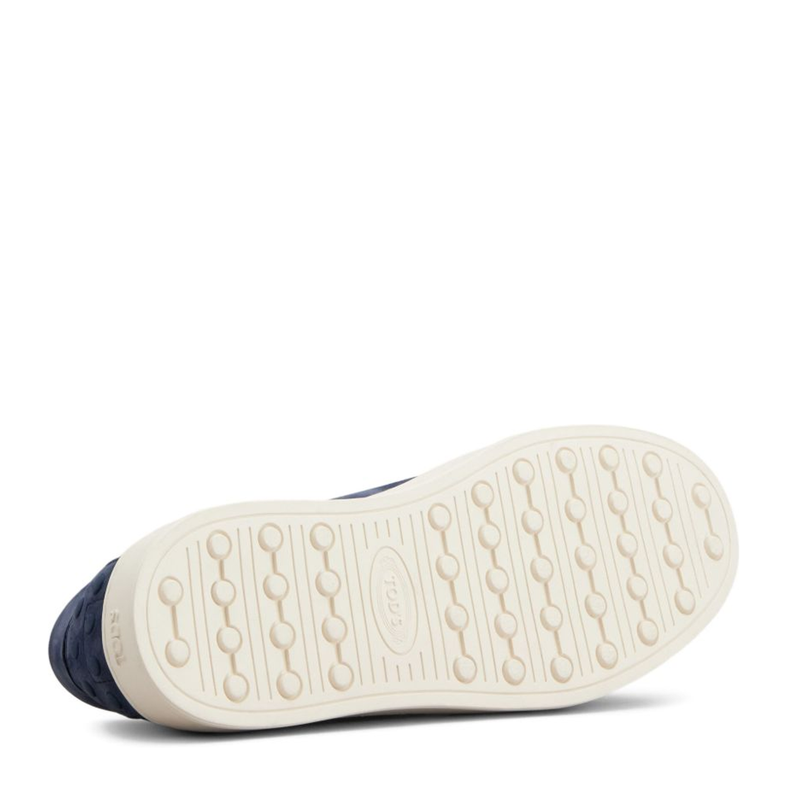 Navy Blue Front Lace-Up Fastening Shoe