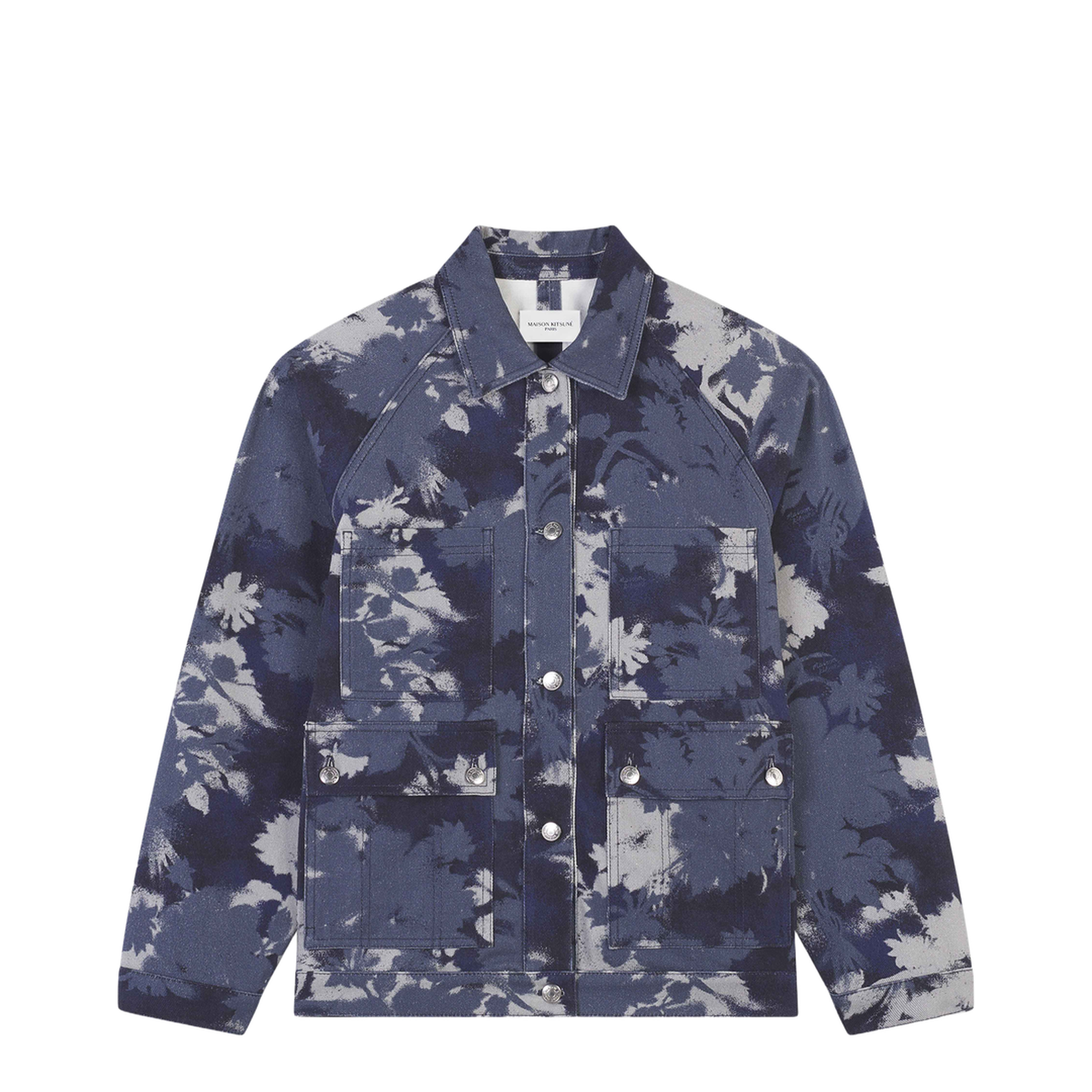 Workwear Jacket in Bouquet Cameo Printed Cotton DR