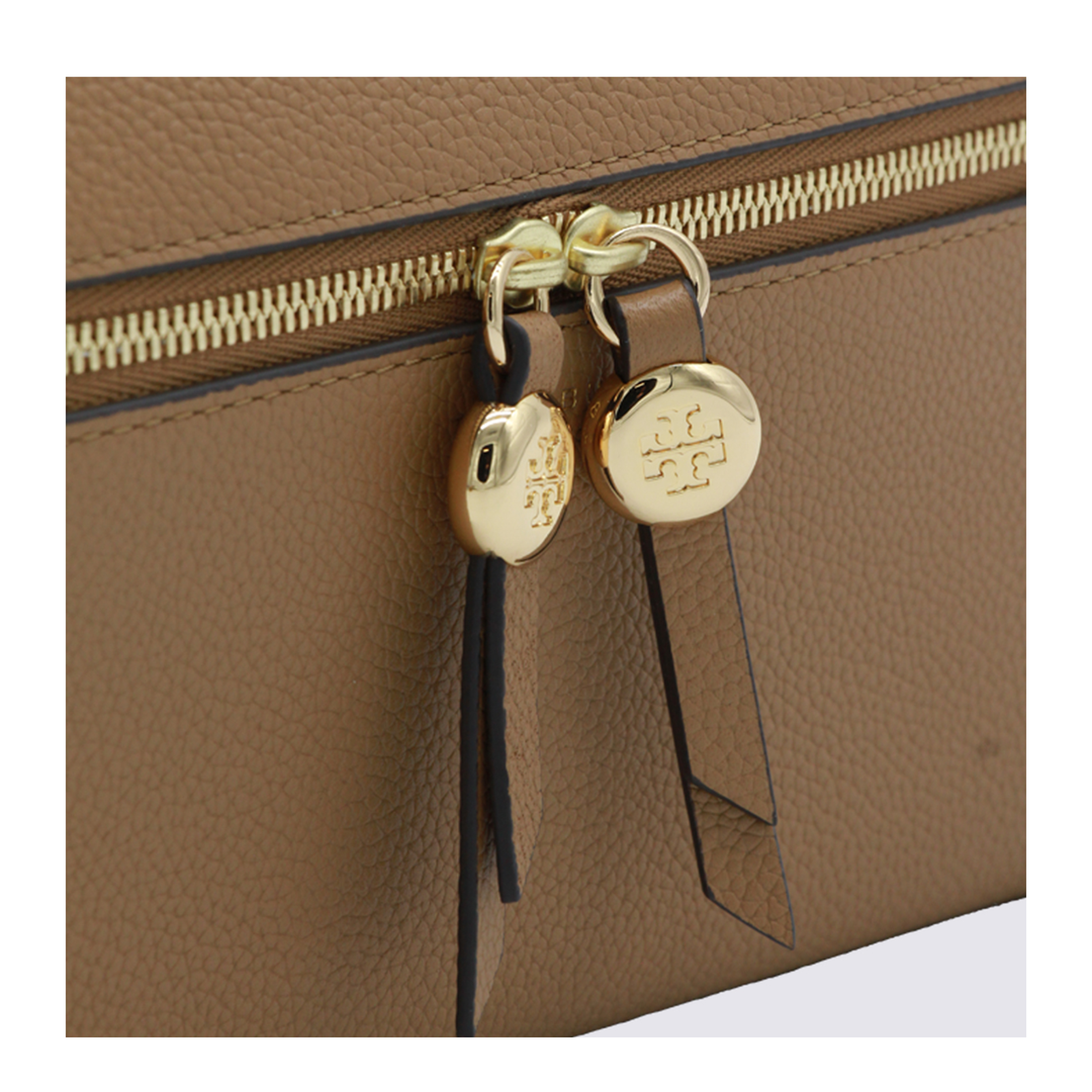 Romy Slim Mini Bag With Beige Leather Top