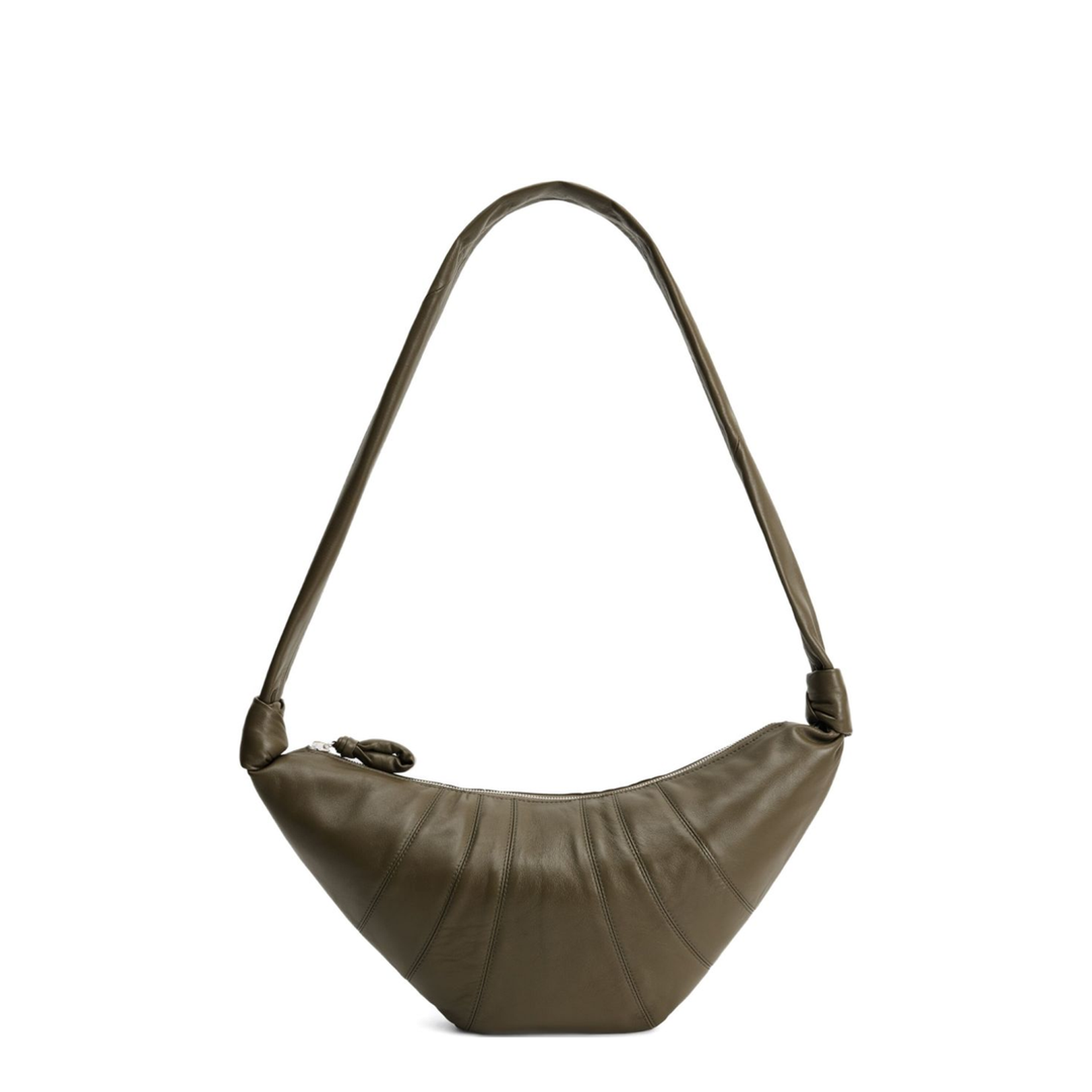 Croissant Medium Leather Shoulder Bag