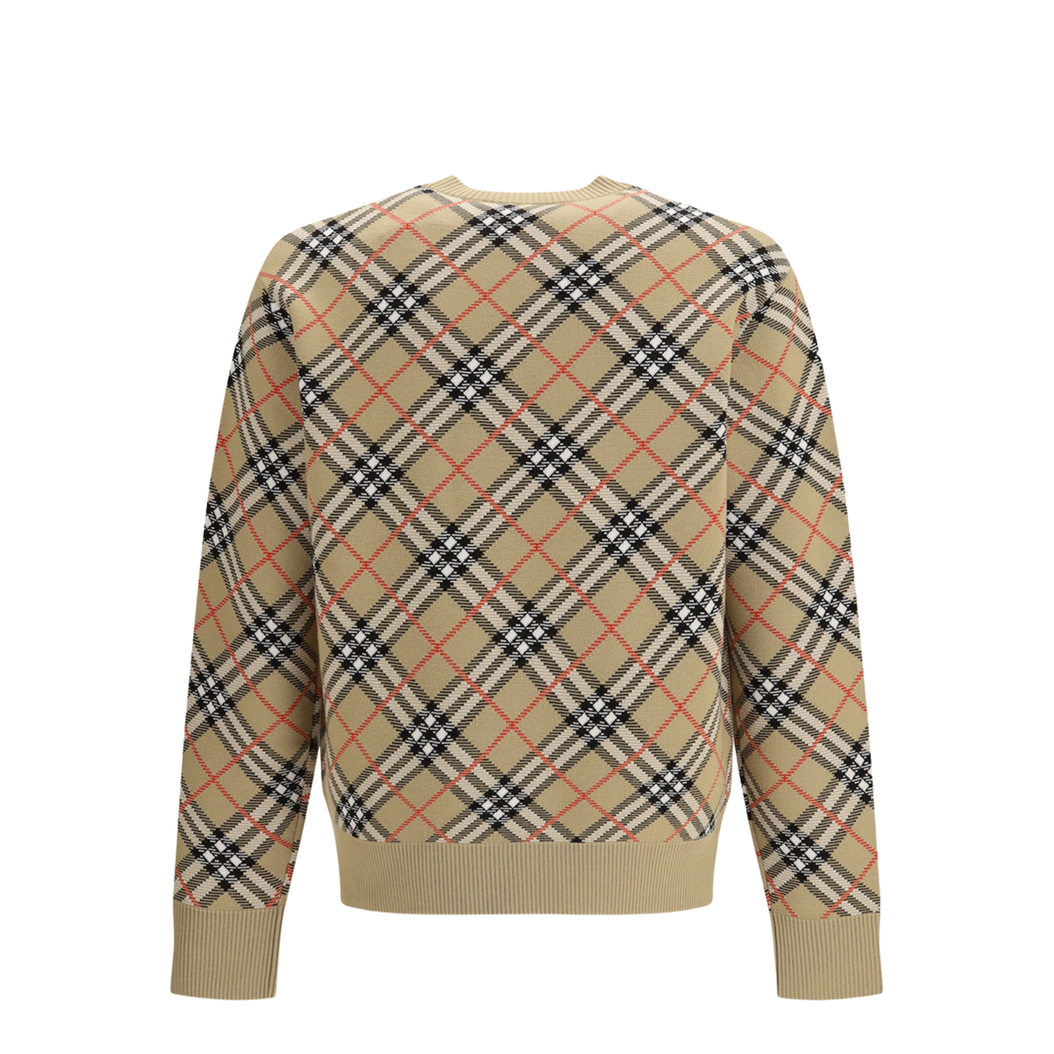 MAYFEYR - Burberry - Wool Check Sweater - 8118457