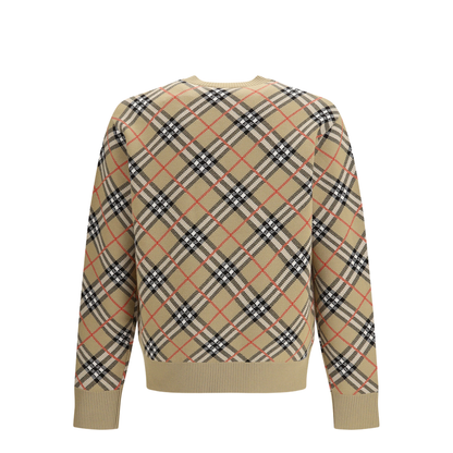 MAYFEYR - Burberry - Wool Check Sweater - 8118457