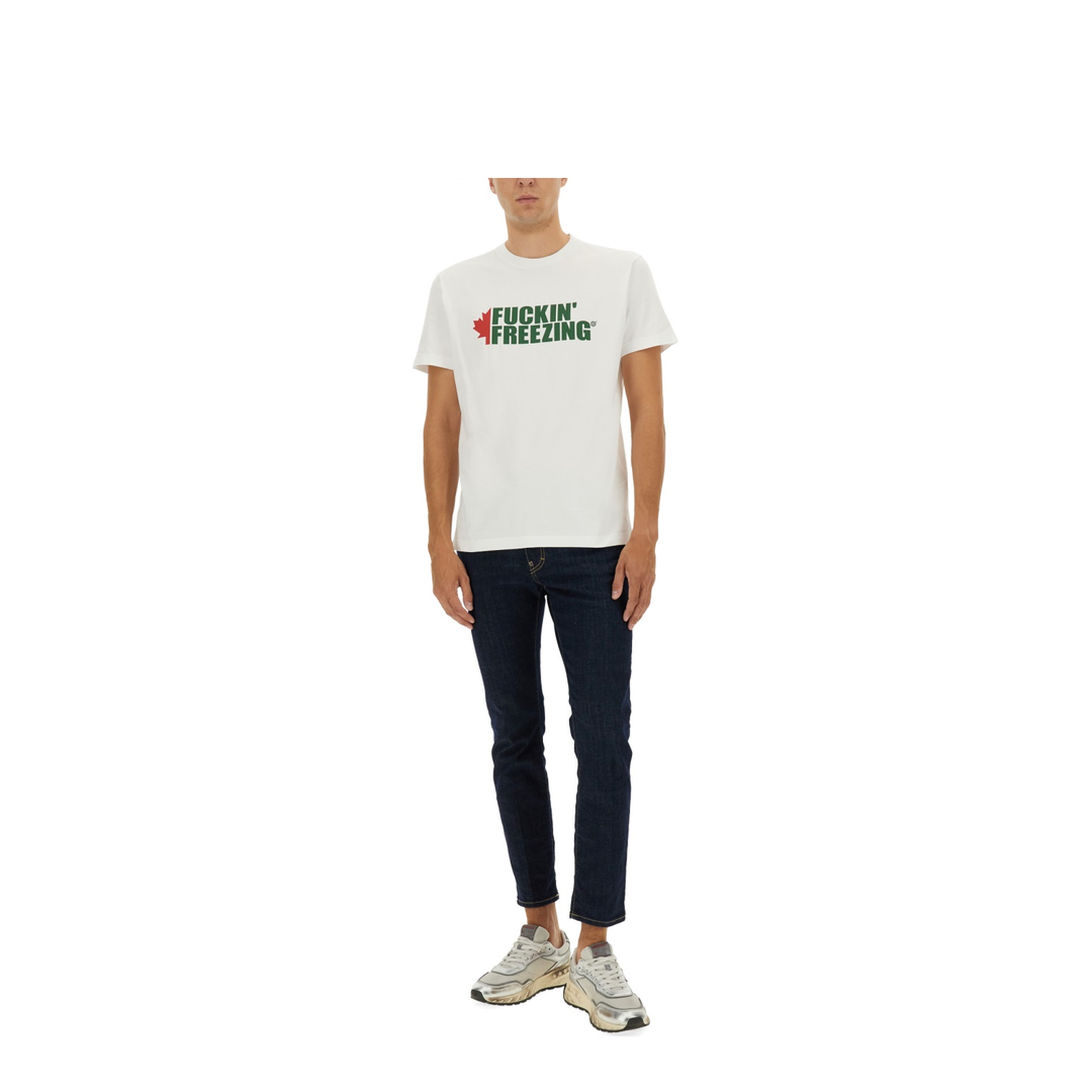 MAYFEYR - Dsquared2 - T-Shirt With Print - S74GD1450D20020100