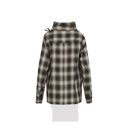 MAYFEYR - CO - Brown Multi Workwear Shirt - 2728SMTP204