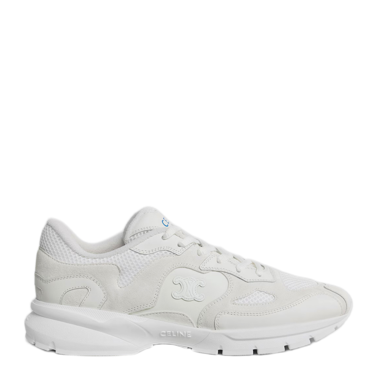 MAYFEYR - Celine - Optical White Runner Sneakers - 368285500C01OP