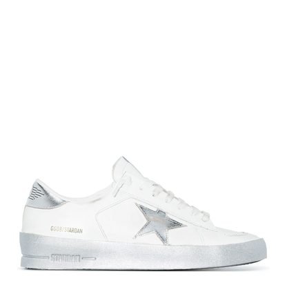 Stardan Leather Upper Laminated Sneakers, Brand
