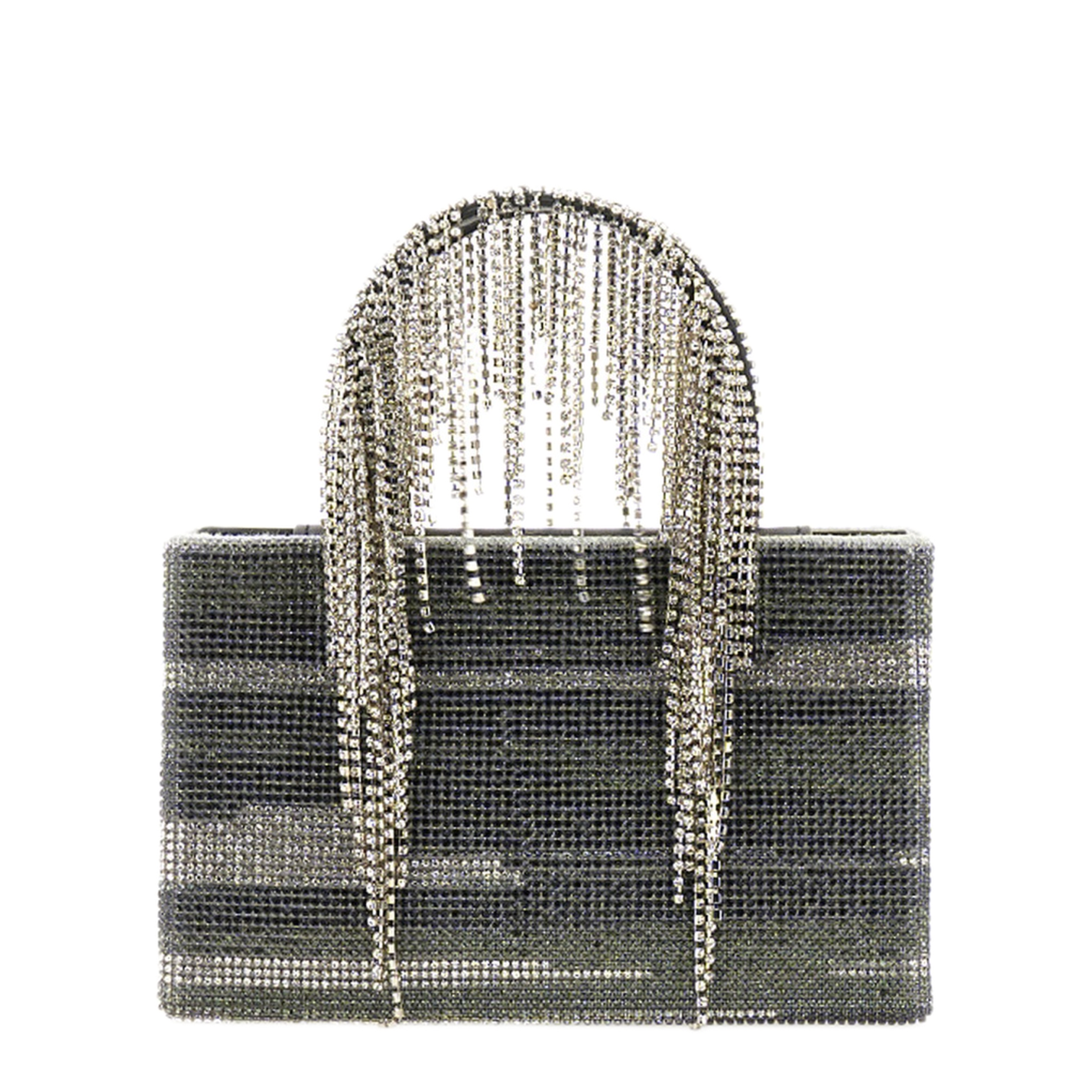 MAYFEYR - KARA - Bag With Crystals - HB275E0990BLACKSTREAKING