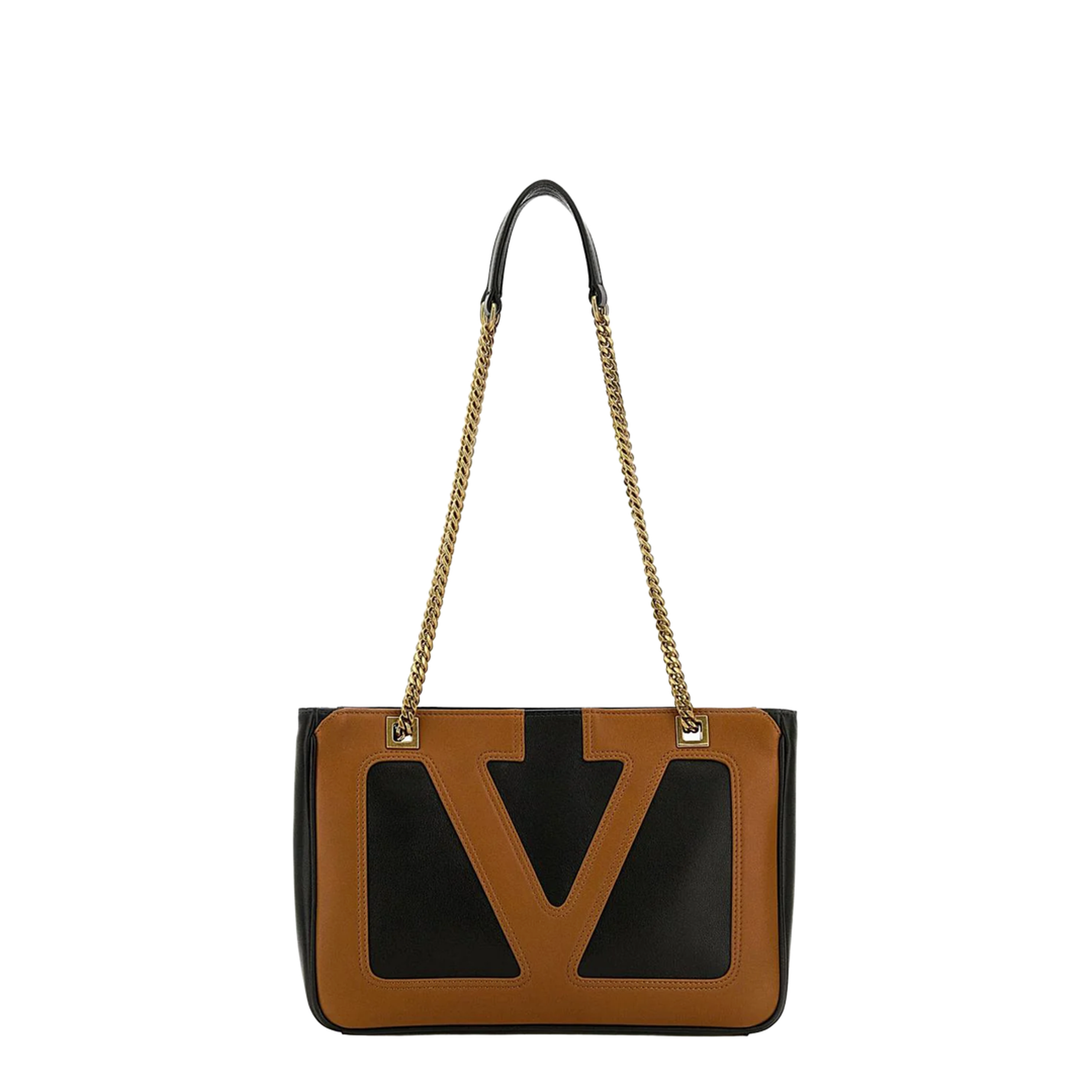 Viva Superstar Small Tote Bag Black Brown