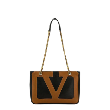 Viva Superstar Small Tote Bag Black Brown