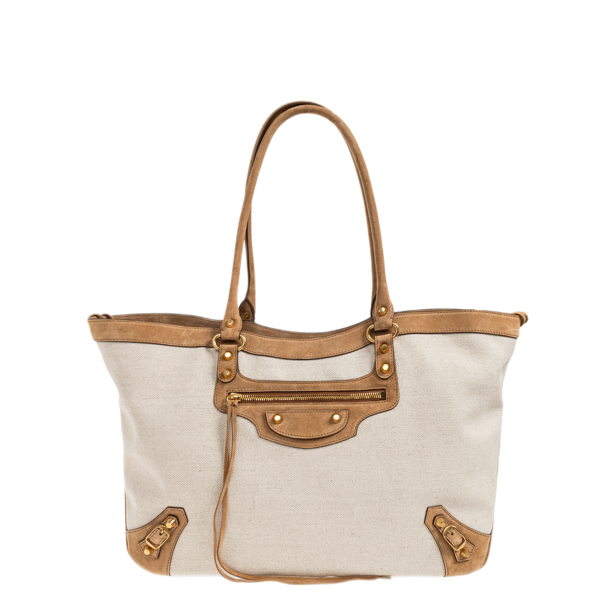 MAYFEYR - Balenciaga - Sand Canvas Le City Shopping Bag - 8664682ACO59226