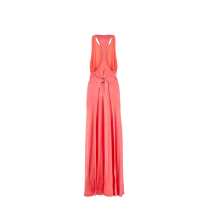 MAYFEYR - Fendi - Pink Satin Long Dress - FDC628ANQ9F1K9Y