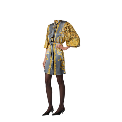 Silk Chemisier Dress