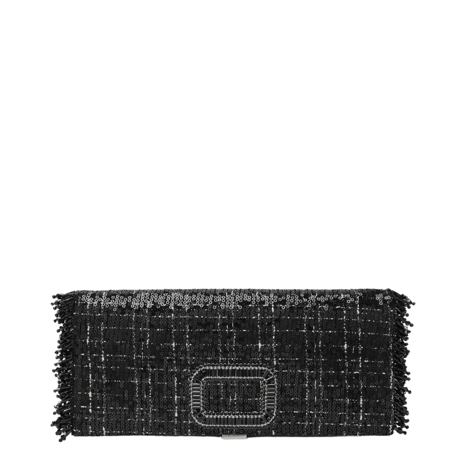 Pilgrim Clutch Bag With Micro Sequins