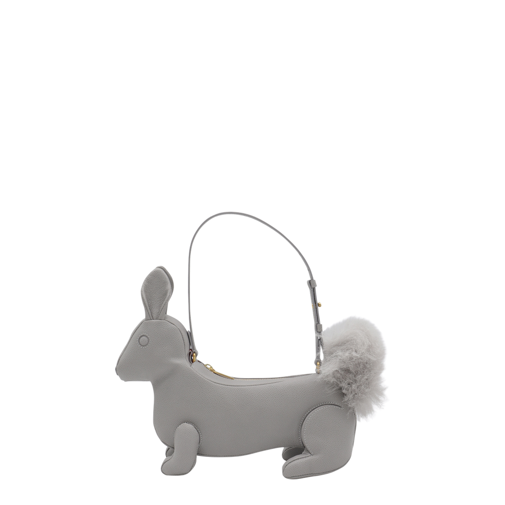 Rabbit Baguette Bag in Pebble Grain Leather