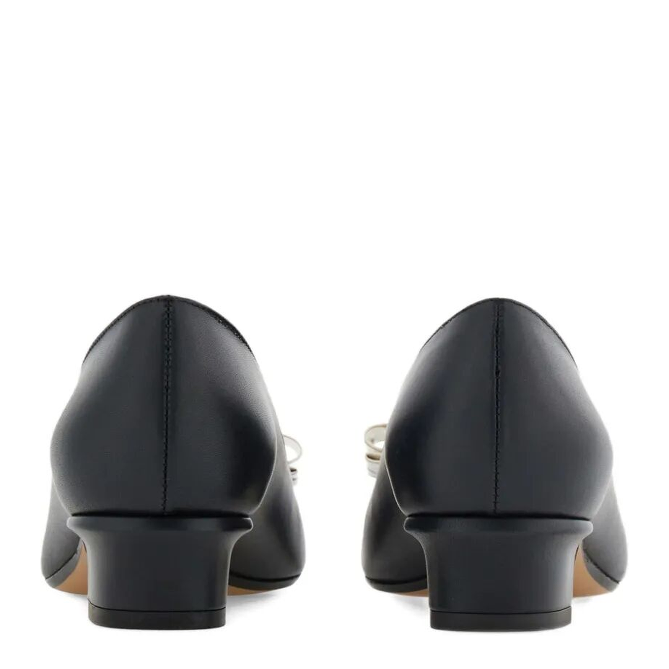 MAYFEYR - Ferragamo - Smooth Leather Décolleté - 01L4100790843NEROMASCARPONEBISCOTTO