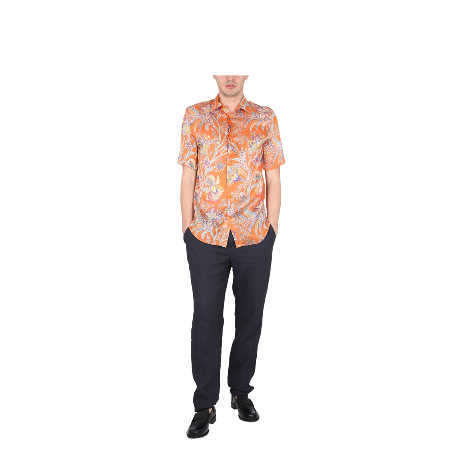 Printed Silk Shirt