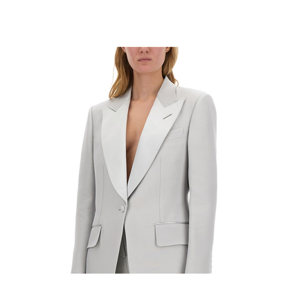 Single-Breasted Tuxedo Jacket