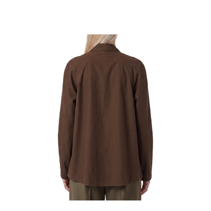 MAYFEYR - Lemaire - Truffle Ascot Blouse - SH1218LF1500BR477