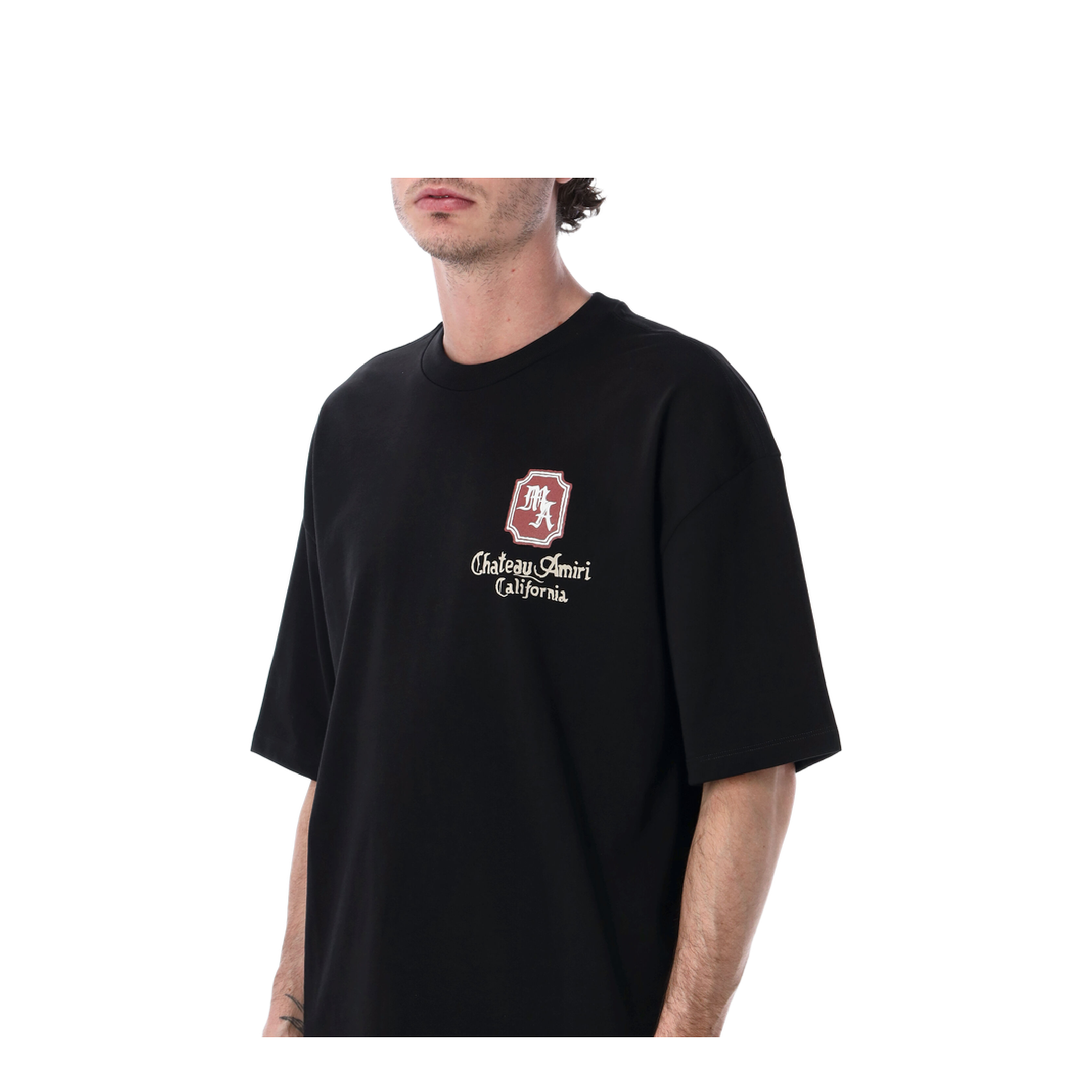 Black Cotton T-Shirt