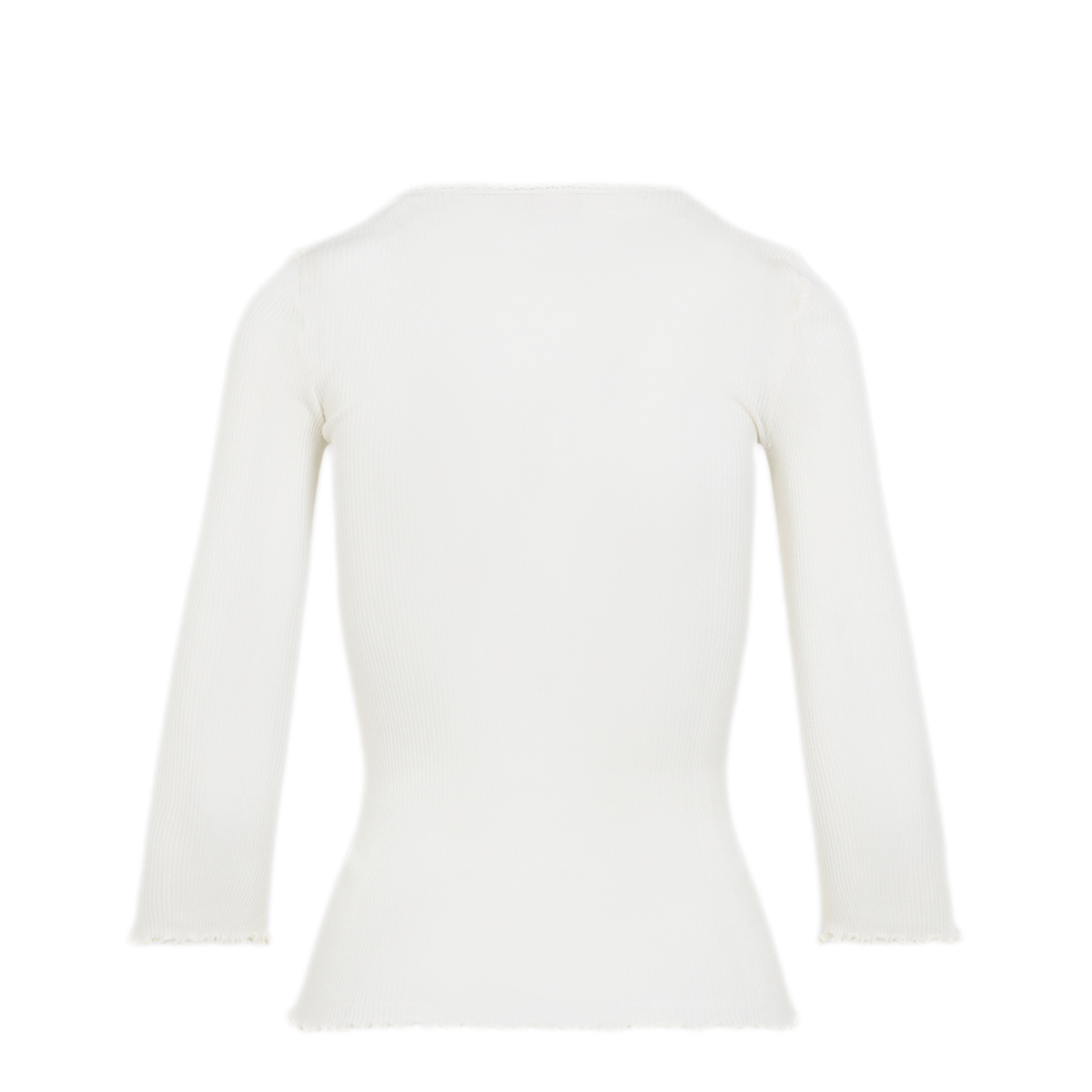 Fitted Cotton Silk Jersey Top