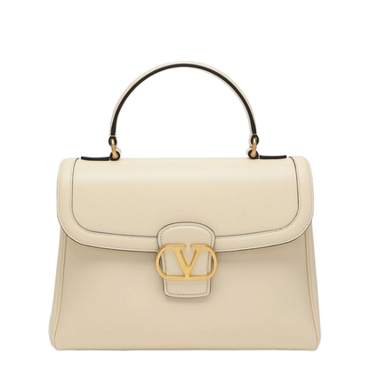 Large 9to5 Shoulder Bag in Butter Color